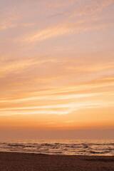 Atmosphere Sunset Beach 6-Panel 8.2' High x 10.4' Wide Galerie Wallcoverings (Sunset at the Beach)