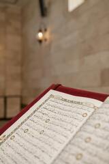 A Close-up Shot of a Quran Book · Stock Photo