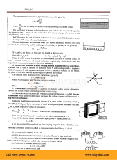 Class 12th Physics Alternating Current. NCERT Notes CBSE 2023