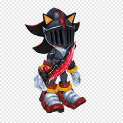 Shadow the Hedgehog (Sonic Dash 2: Sonic Boom Lancelot Knuckles the Echidna)