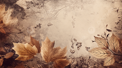 Autumn Leaves Background Border, Blade, Leaves, Late Autumn ...