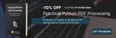 Practical Python PDF Processing EBook - Python Code