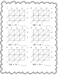 Multiplication Worksheets | Learn with ables - Worksheets Library