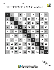 Multiplication Times Table Chart