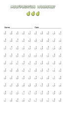 Multiplication facts worksheets | K5 Learning - Worksheets Library