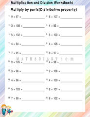 Free properties of multiplication worksheet grade, ...