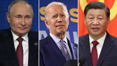 Biden to Bring Message on China, Russia to Asia Trip Xi, Putin Set ...