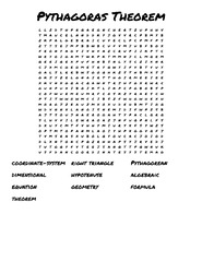 Pythagorean Theorem Scramble - WordMint