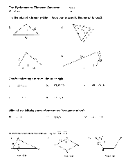 20++ Pythagorean Theorem Worksheet Answers Worksheets Decoomo