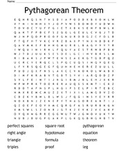 Pythagorean Theorem Scramble - WordMint