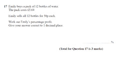 GCSE (9-1) Maths - Percentage Profit and Loss - Past Paper ...