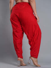 Red Rayon Salwar