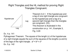 3.2 Corresponding Parts of Congruent Triangles CPCTC: Corresponding