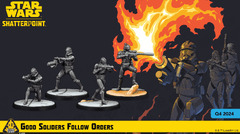 Star Wars Shatterpoint Good Soldiers Follow Orders Squad Pack (Good Soldiers Follow Orders)