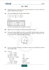 NCERT Solutions for Class 9 Maths chapter 10 Exercise 10.3 ...