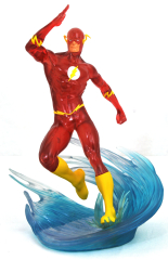 DC The Flash Exclusive 9-Inch Gallery PVC Statue (Diamond Select Toys SDCC 2019 DC Gallery Speed Force Flash PVC Statue)