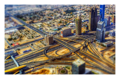 Sheikh Zayed Road Aerial
