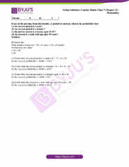 Selina Solutions Concise Maths Class 7 Chapter 22 Probability PDF