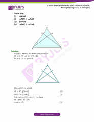 Selina Solutions Class 9 Concise Maths Chapter 9 Triangles -