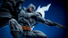 Batman The Dark Knight Returns Premium Format Figure (Dark Knight Returns Statue Sideshow)