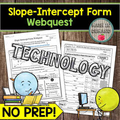 Slope-Intercept Form Webquest - Math in Demand