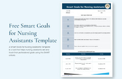 Smart Goals For Nursing Assistants Templates in Google Slides ...