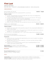 18 Software Engineer Resume Examples for 2024 | Resume Worded