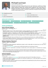 Software Engineer Resume [2024] - Example   How-to Guide