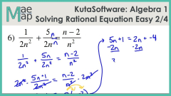 Quiz & Worksheet - Solving Rational Equations | Study ...