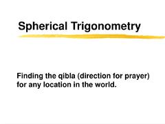 PPT - Spherical Trigonometry PowerPoint Presentation,