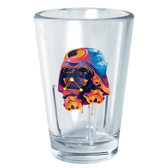 Star Wars Paint Drip Darth Vader Tritan Shot Glass (Star Wars Darth Vader Helmet Collage Tritan Shot Glass)