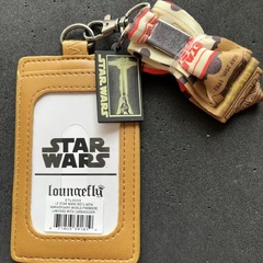 Loungefly Star Wars 40th Return of the Jedi Anniversary World Premiere Lanyard with Cardholder (Loungefly Star Wars Return of the Jedi 40th Anniversary Jabbas Palace Mini Backpack)