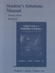 Essentials of Probability and Statistics for Engineers and Scientists by Ronald Walpole (Essentials of Probability & Statistics for Engineers & Scientists: Pearson New International Edition)