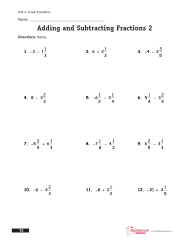 11 Bests of Solving Equations Addition And Subtraction Worksheets