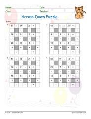 Free Math Puzzles Worksheets pdf able | Math Champions