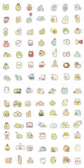 Sumikko Gurashi Stickers 100 Pcs Set — A Lot Mall