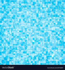 Swimming pool background top view water Royalty Vector