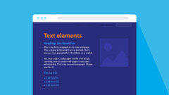 Basic HTML: Text Elements in HTML