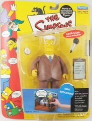 Kent Brockman (Playmates The Simpsons Kent Brockman Series #5 Action Figure)