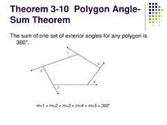 3.4 The Polygon Angle-Sum Theorems - ppt