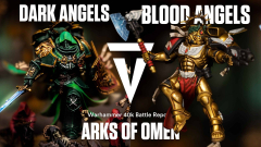 Dark Angels vs Blood Angels: Warhammer 40K 2000pts Battle Report ...
