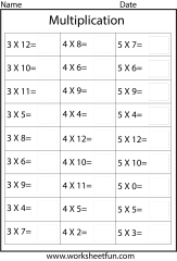 Times tables worksheets, Multiplication, Maths times tables ...