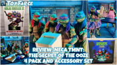 Neca Teenage Mutant Ninja Turtles II Secret of the Ooze Accessory Set Exclusive (NECA TMNT: The Secret of the Ooze 4-Pack and Accessory Set)