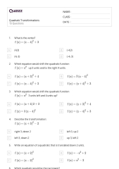 Graphing Quadratics Notes and Worksheets - Lindsay Bowden ...