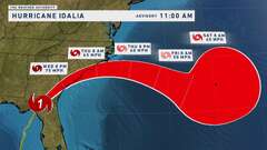 Hurricane Idalia downgraded to Category 1 storm - Gulfshore Business