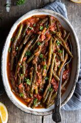 Turkish Stewed Green Beans