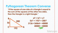 Converse of the Pythagorean Theorem (Video & Examples)