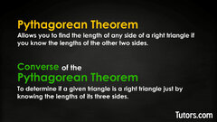 Converse of the Pythagorean Theorem (Video & Examples)