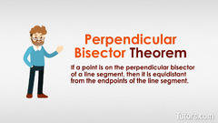 Perpendicular Bisector Theorem (Proof, Converse, Examples, & Video)