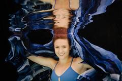 Unique Underwater Senior Portraits | Isabel - Alyssa Campbell ...